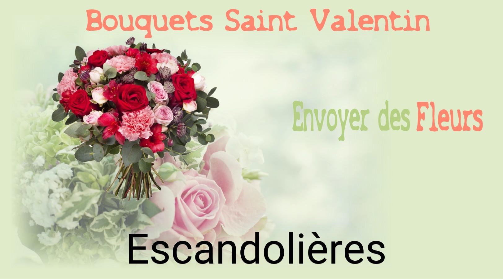 Roses de Saint-Valentin livrées à Escandolières